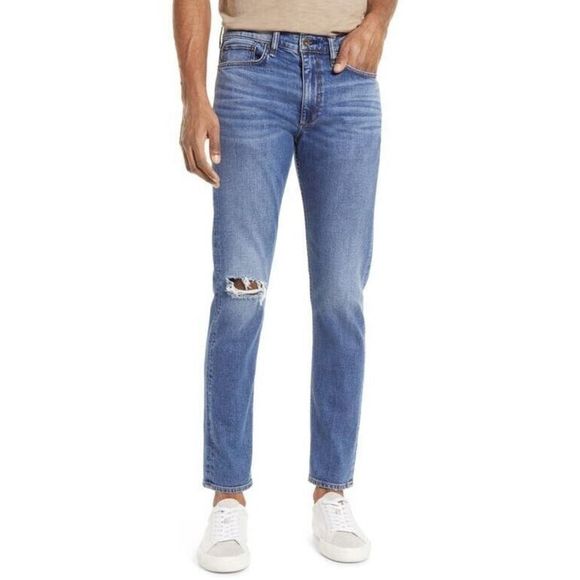 Rag & Bone Men's Sz 34x32 Blue Slim-Fit 2 Authentic Stretch Jeans $255 - Picture 11 of 11